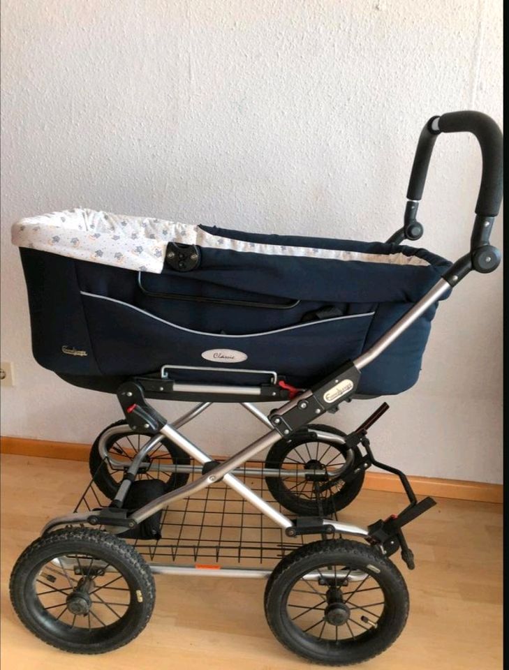 TOP EMMALJUNGA Kinderwagen - super gepflegt - mit Luftreifen in Baierbrunn