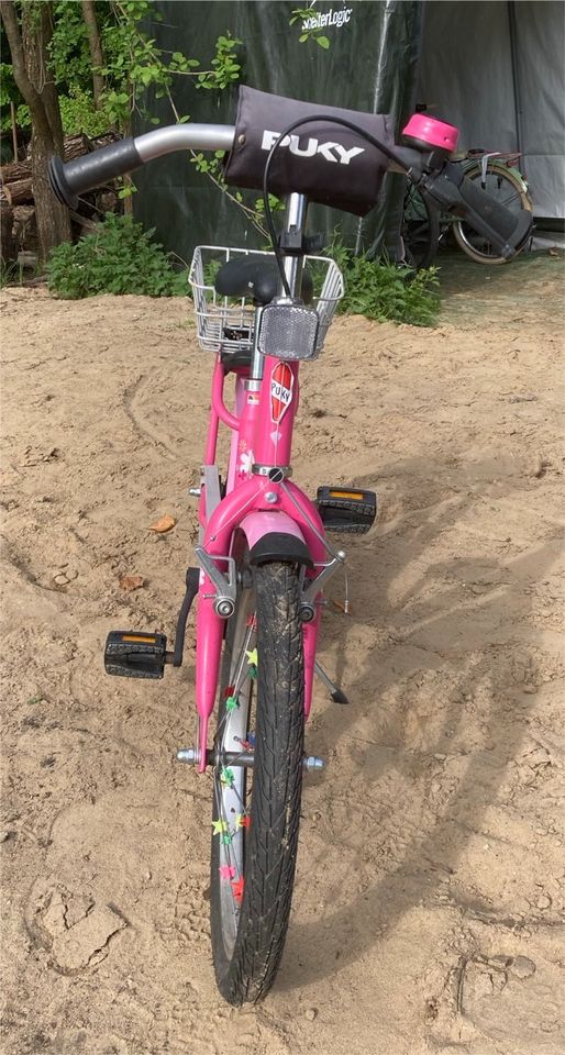 Puky Kinder-Fahrrad Steel 18 Zoll lovely pink rosa in Falkensee