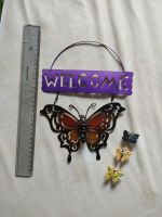 Welcome Schild: Schmetterling mit Perlen Dresden - Klotzsche Vorschau