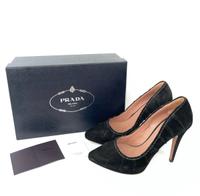 Prada Pumps Schwarz Größe 38, Veloursleder Nordrhein-Westfalen - Hagen Vorschau
