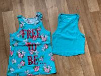 Zara Kids Sommer Top, Oberteil, Blumen, türkis, blau, 164 Sachsen - Riesa Vorschau