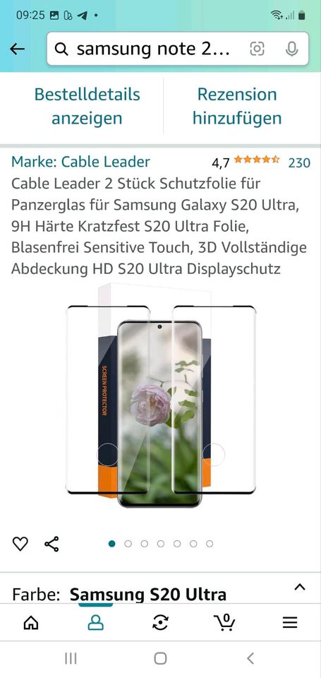 Handyhülle Samsung galaxy s 20 Ultra in Grünberg