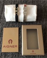 2x AIGNER Travel Lederarmband Armband Leder schwarz & silber Nordrhein-Westfalen - Neuss Vorschau