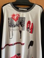 Shirt langarm Passport  44 schwarz/rot Bayern - Adelsdorf Vorschau