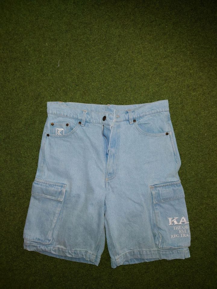 KARL KANI JEANS SHORTS, Größe M, Skater, Sommer, Hiphop in Wildeshausen