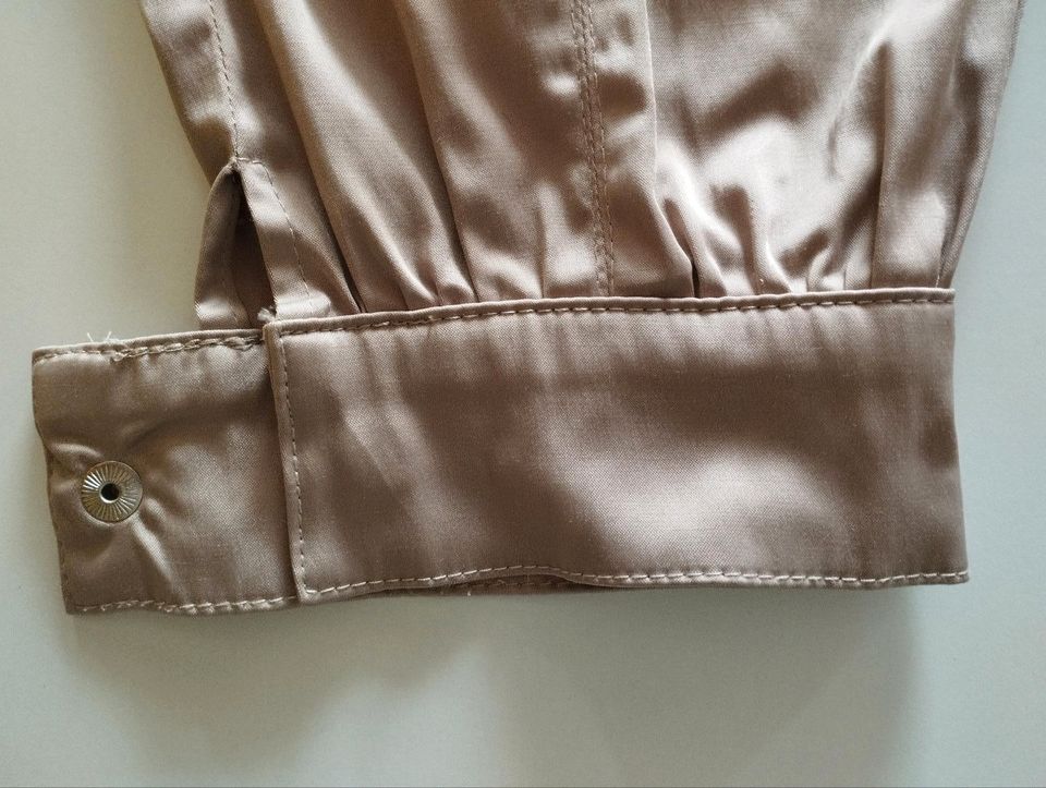 Neu, Zara Damen Hose, S 36, Gold Beige, Satin-Effekt in Schöneberg i. Westerwald