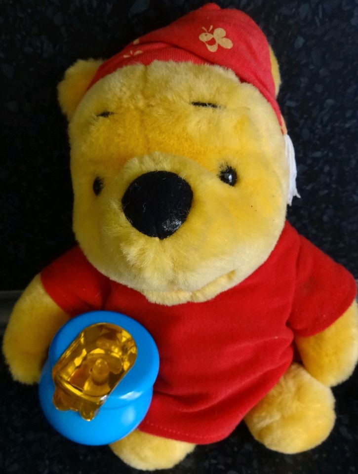 MATTEL " Winnie Pooh" Nachtlicht Kuscheltier RARITÄT 1998 in Althüttendorf