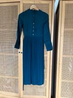 Midikleid Kleid mit Faltenrock von S. Oliver, Gr 34 petrol Berlin - Hellersdorf Vorschau