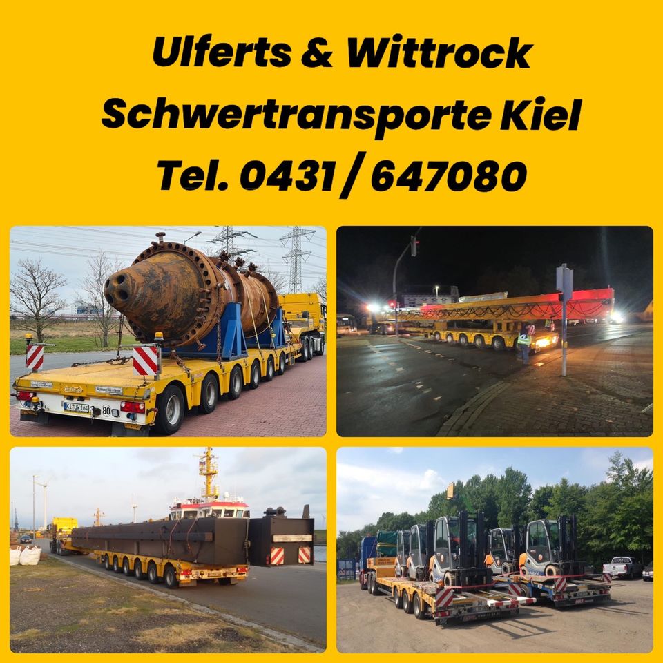 Kraftfahrer m/w/d Schwertransporte in Kiel-Wellsee in Kiel