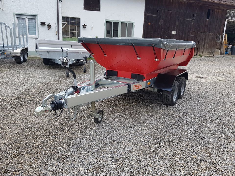 PKW-Anhänger Muldenkipper Typ Dumper 2, 2700kg Gesamtgewicht in Fischach