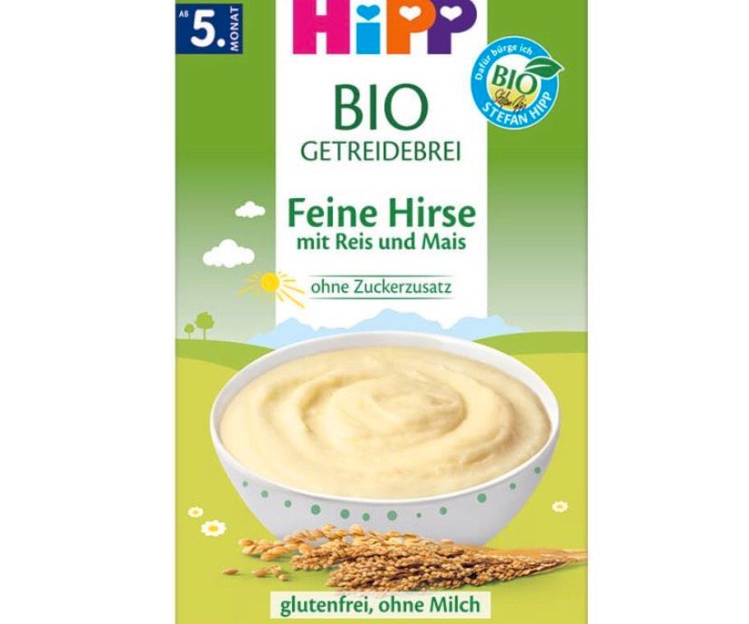 HIPP Feine Hirse mit Reis und Mais (Bio-Getreidebrei) in Markt Schwaben