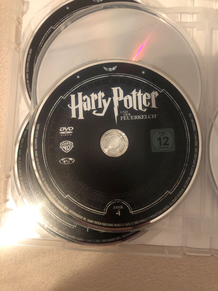 Harry Potter DVD complete collection 8 Filme in Xanten