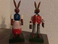 Osterhasen Paar Holzkunst DDR Sachsen - Oederan Vorschau