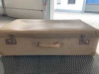 Koffer vintage, beige Bayern - Stephansposching Vorschau