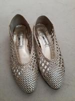 goldfarbene Sommerschuhe für Damen Hessen - Liederbach Vorschau