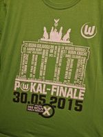 2x VfL Wolfsburg Trikot (Grün, XL) - Pokalfinale 2015 Niedersachsen - Wolfsburg Vorschau