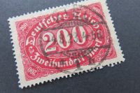 Briefmarke Deutsches Reich 200 Mark Mi. 248 c geprüft Bayern - Eging am See Vorschau