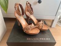NEU BRUNO PREMI Sandaletten Gr. 38 Beige LEDER Harburg - Hamburg Wilstorf Vorschau