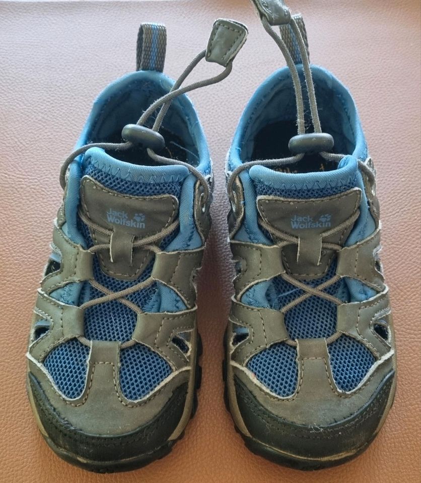 Jack Wolfskin Outdoor Sommer Schuhe Sandale Gr. 26 blau grau in Dassendorf