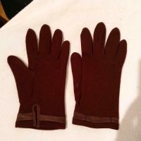 Dunkelrote Damen-Handschuhe ca. 1950er Bayern - Niederwerrn Vorschau