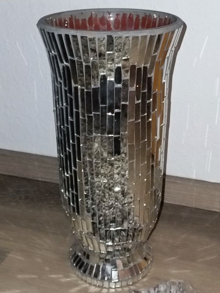 VASE 20 Jahre alt Glas-Scherben Design in Bomlitz