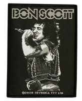 Bon Scott AC/DC  Aufnäher   Bon Scott  Patch Gewebt & LIZENZIERT Nordrhein-Westfalen - Gescher Vorschau
