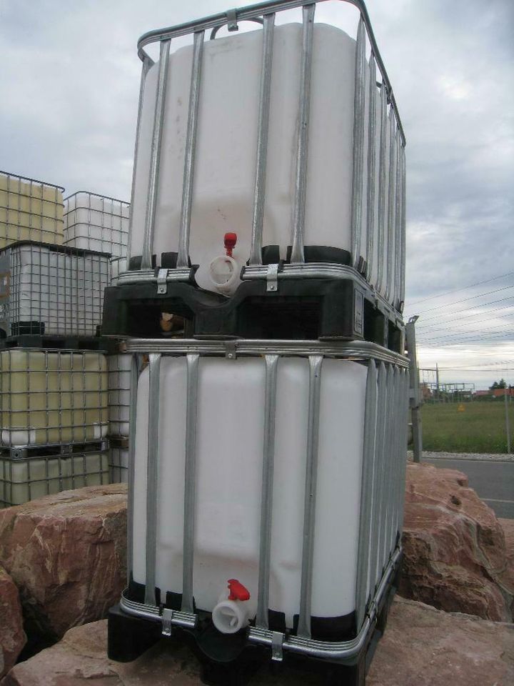 Wassertank bzw. IBC Behälter 650 oder 1000 Liter in Altlußheim