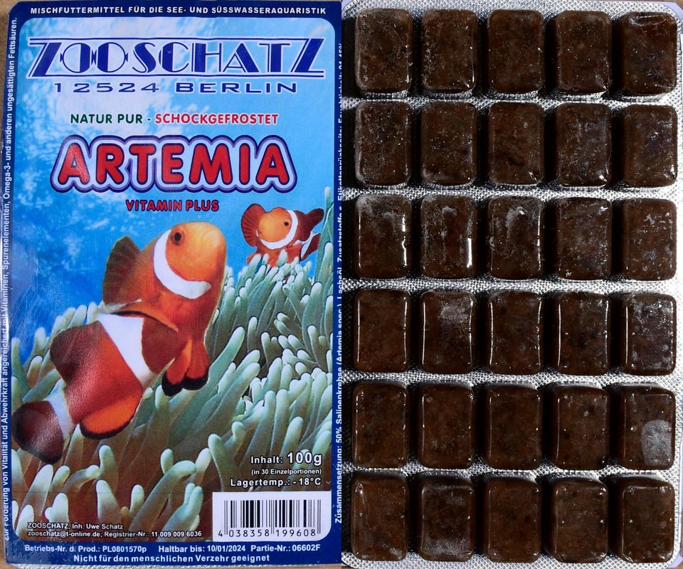 Artemia Blister 100g in Uhyst
