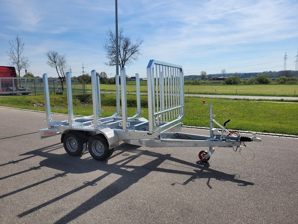 Holztransportanhänger 3500kg HT353017 Ladefläche 3m in Fischach