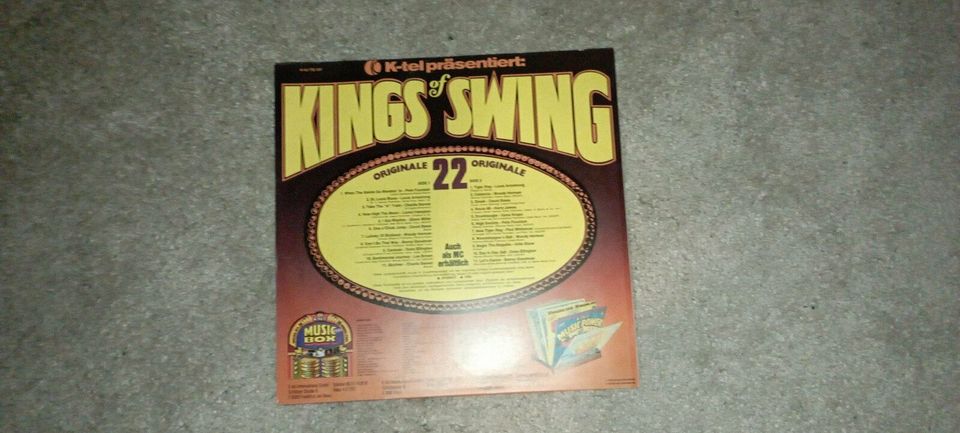 KINGS OF SWING,K-tel,LP,Schallplatte,1976,Top Zustand in Hilter am Teutoburger Wald