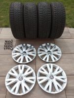 Winterreifen 215/60R16,Pirelli,VW-Felge,Radabdeckungen,Radbolzen Brandenburg - Großbeeren Vorschau