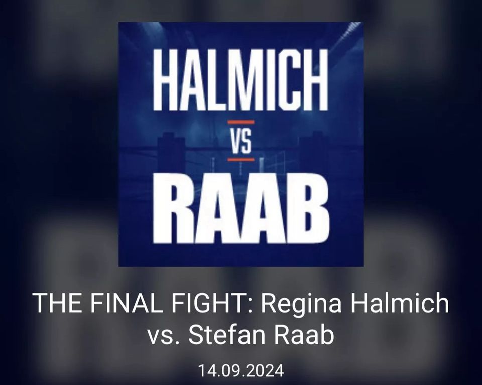 Final Fight: Regina Halmich vs. Stefan Raab Ticket Sitzplatz 151€ in Worbis