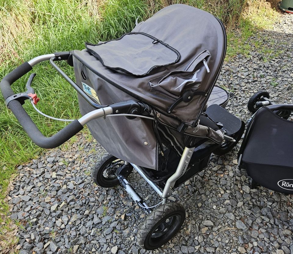 Tfk Joggster Kinderwagen mit Römer Babysafe in Schrecksbach