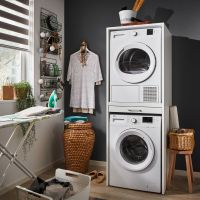 Washtower für Waschmaschine / Trockner weiß UVP 419 € - 4912 Nordrhein-Westfalen - Bad Driburg Vorschau