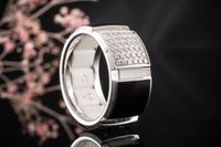 Chaumet Paris Class One Ring Black & White mit Diamanten Weißgold Nordrhein-Westfalen - Wegberg Vorschau