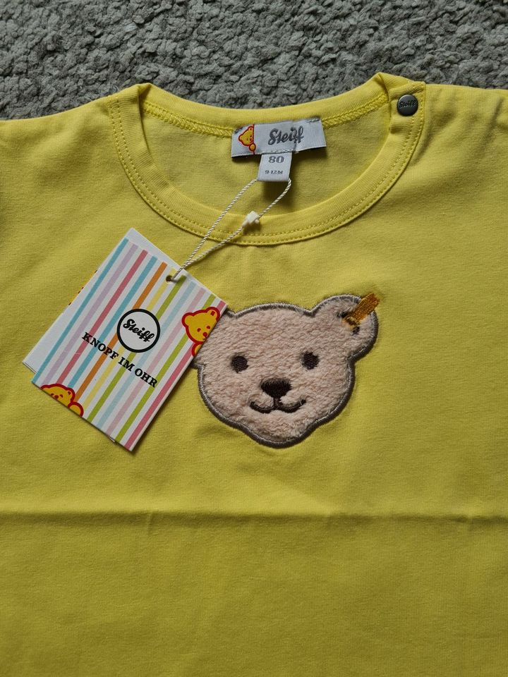 Neu Steiff T-Shirt Gr. 80 in Bad Kreuznach