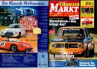 Oldtimer Markt Heft 1 2002 Titel BMW 2002 Alpina Baden-Württemberg - Stutzenklinge Vorschau