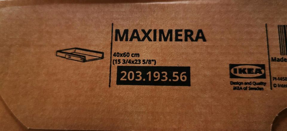 Maximera Ikea Schublade 40x60 in Dippoldiswalde