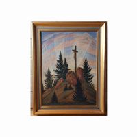 Ölbild "Das Kreuz im Gebirge" von Caspar David Friedrich 1803/04 Niedersachsen - Emsbüren Vorschau