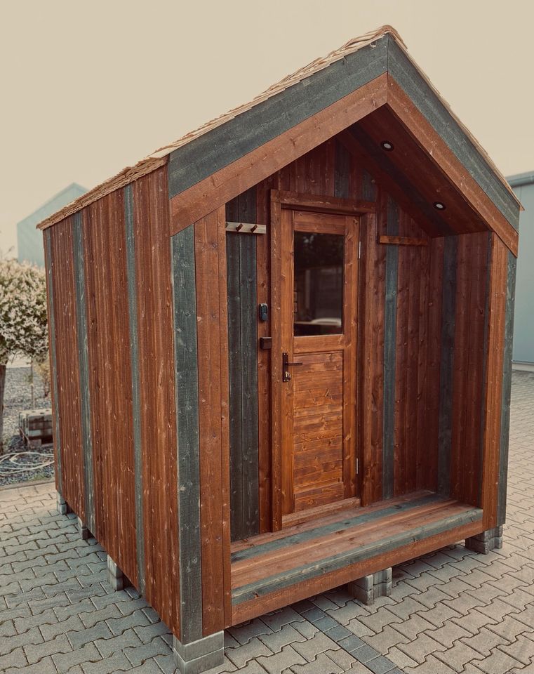 Ausstellungsstück /Exclusive Sauna Hütte  Gartensauna 2,5 x 2,5 m in Rheinbach