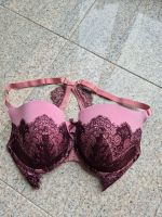 BH 75F Hunkemöller Racerback sexy Rücken Spitze Rose Lila Dresden - Cotta Vorschau