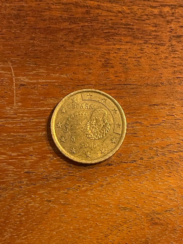50 Cent Euromünze, seltene 2000er Sammlermünze in Kandel