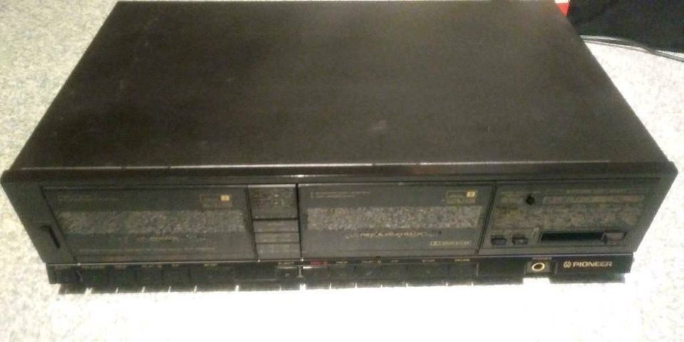 PIONEER CT-1180W Stereo Double Cassette Tape Deck in Essen (Oldenburg)