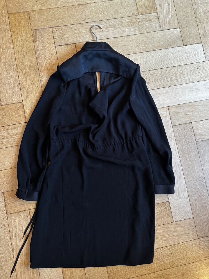 TARA JARMON Kleid schwarz elegant festlich Rückenausschnitt 36 S in München