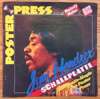 Poster Press Folien Schallplatte Jimi Hendrix, 1974 Schleswig-Holstein - Glückstadt Vorschau