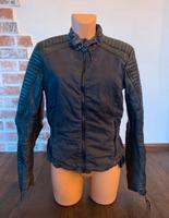 Schwarze Tigha Lederjacke Jacke schwarz Größe S Biker Racer Hessen - Heidenrod Vorschau