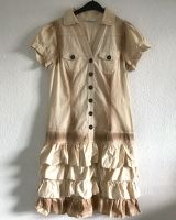 Sommerkleid mit Volants (Apanage) in creme, sandfarben Bochum - Bochum-Mitte Vorschau