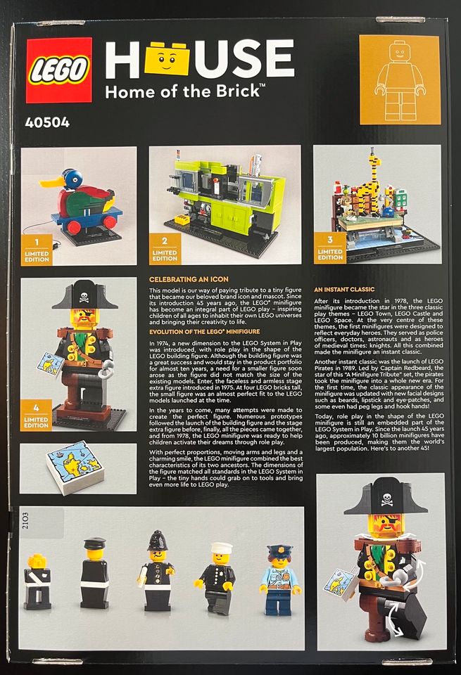 LEGO® A Minifigure Tribute  40504 Pirat LEGO® House Exclusive NEU in Nürnberg (Mittelfr)