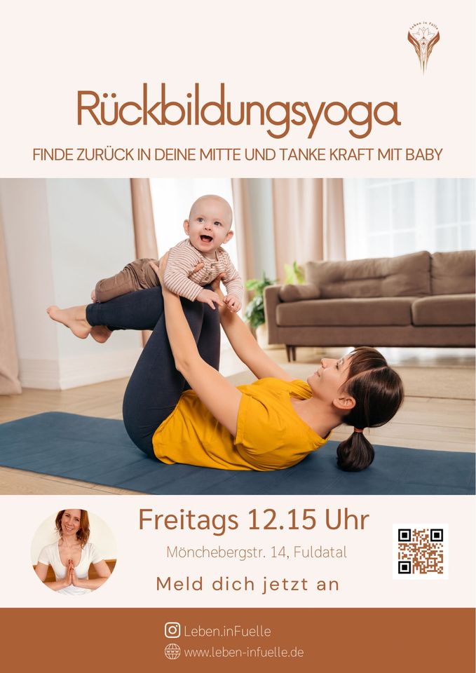 Rückbildungsyoga mit Baby in Fuldatal