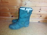 Dunkelgraue Damenstiefel Gr. 42 Kiel - Mitte Vorschau